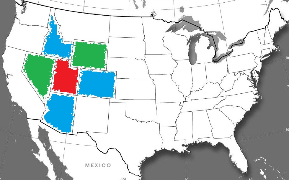 4Corners US Map