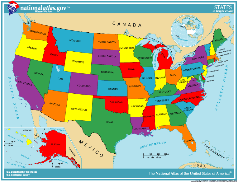 US map